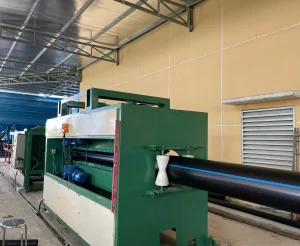 Máy Sản Xuất Ống Nhựa Trơn Đen HDPE ( Máy Đùn Ống Nhựa )
