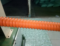 Alternative view of Máy Sản Xuất Ống Nhựa Xoắn Cam HDPE ( Máy Đùn Ống Nhựa )