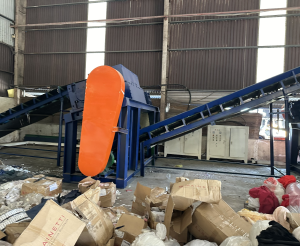 Máy Nghiền Rác Băng Chuyền